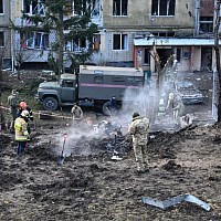 Ataque con misiles en Sumy Ucrania 2025