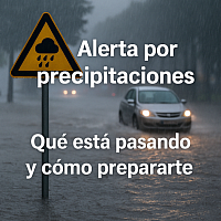 alerta por precipitaciones